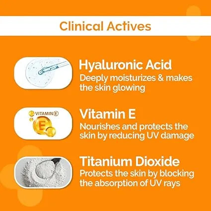 Derma Co – 1% Hyaluronic Quick – Absorbing Sunscreen Spray SPF 50 PA ++++(100 ML )