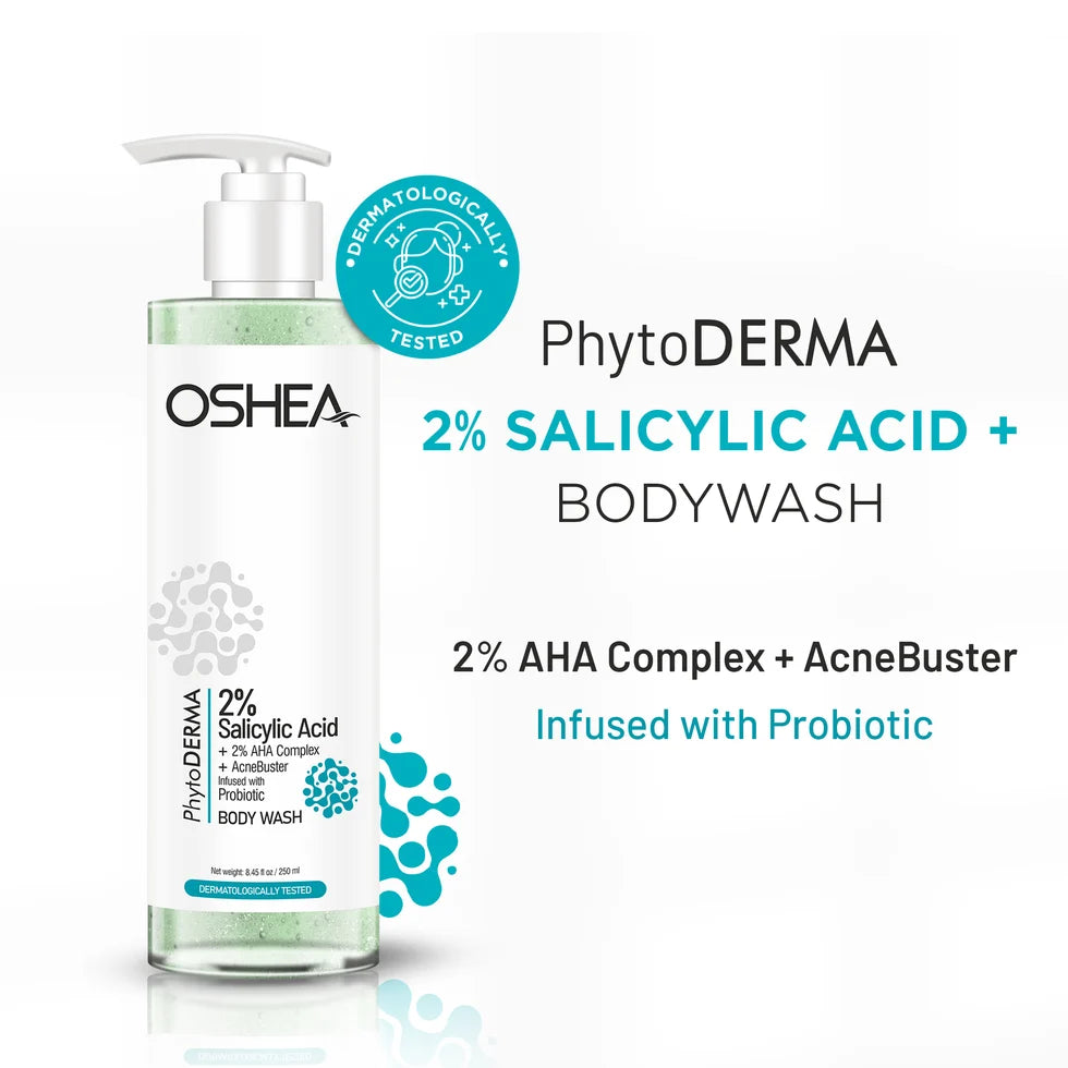 Oshea - Salicylic Acid Body Wash (250ml)