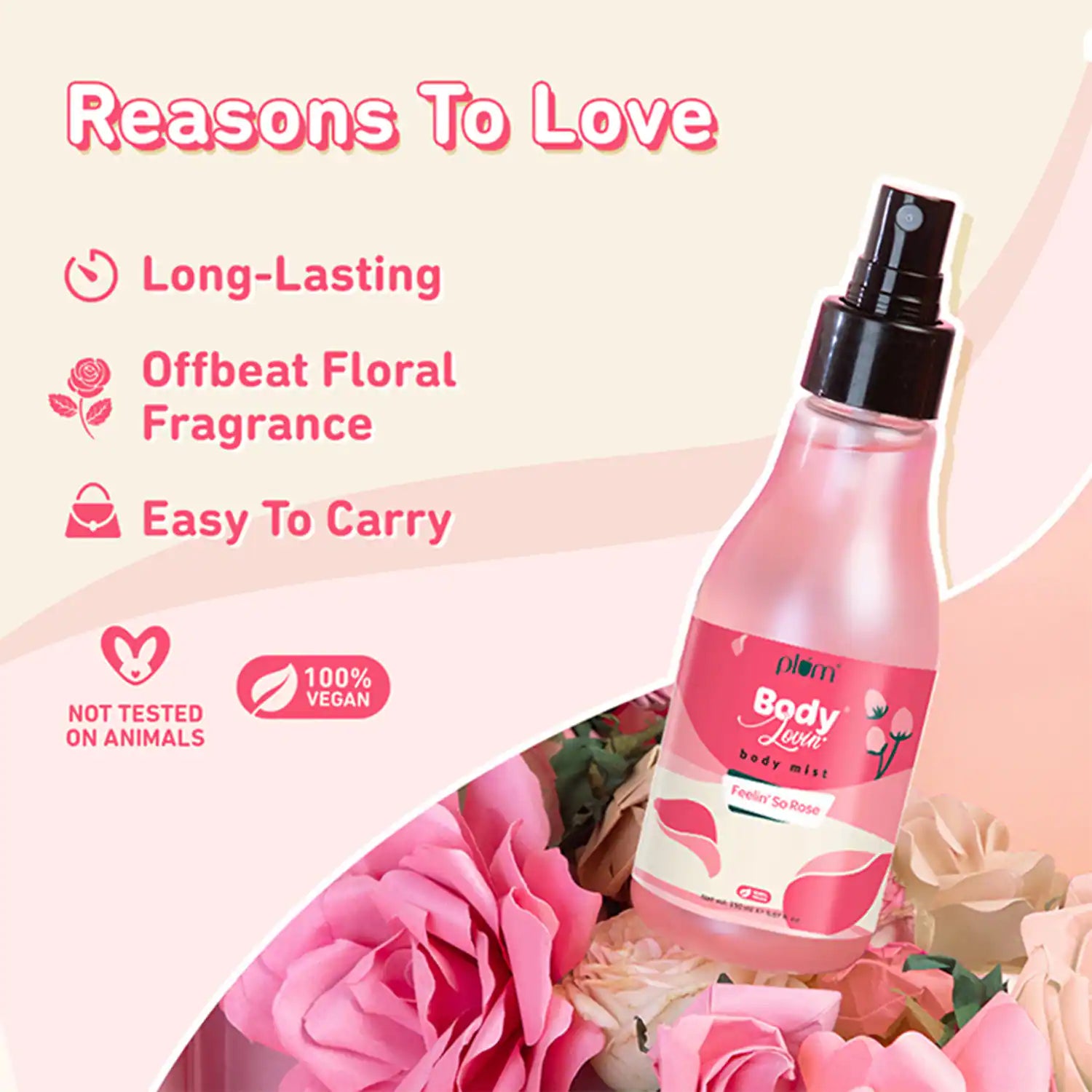 Plum - Bodylovin Feelin So Rose Body Mist - (150ml)