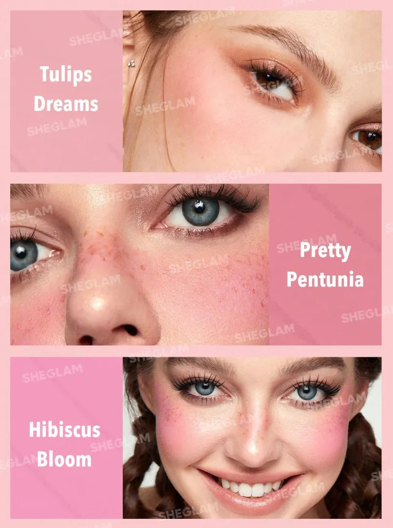 Sheglam - Floral Flush Blush Palette-Blushing Bouquet 18g