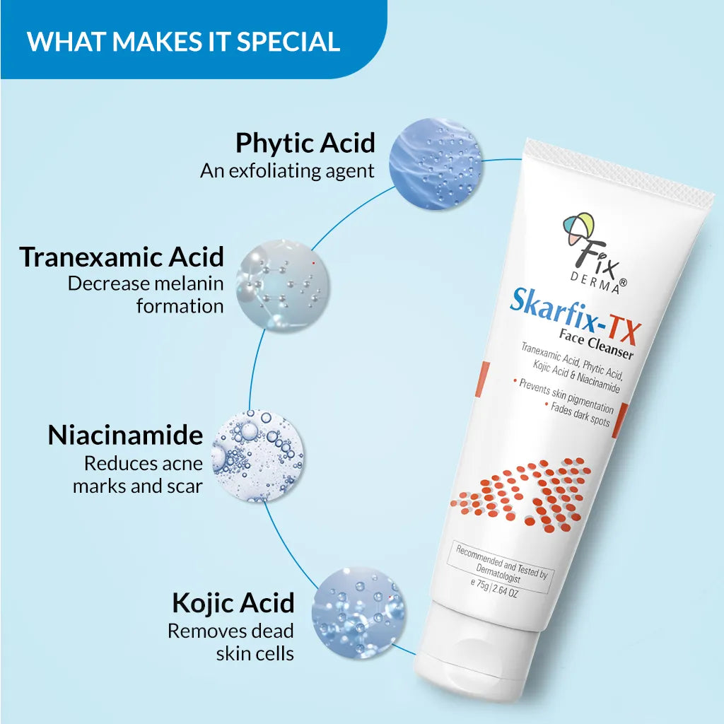Fix Derma –  Skarfix-TX Face Cleanser (75G)
