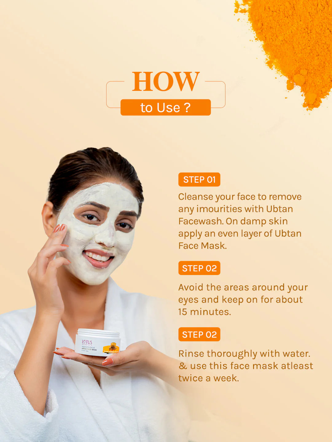 Lotus Herbals - Radiance Boost Ubtan Face Mask