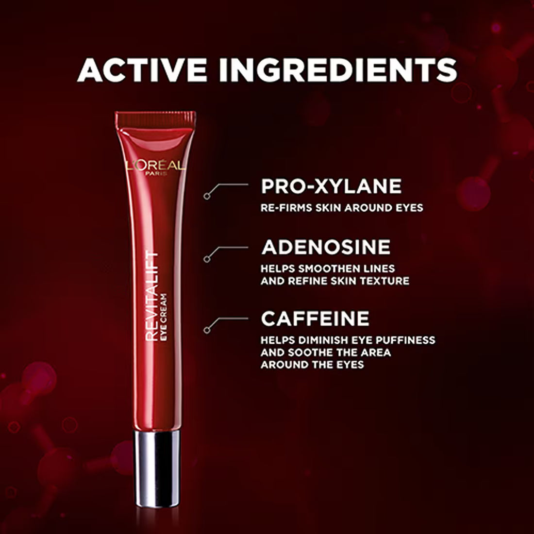 Loreal Paris - Revitalift Triple Action Eye Cream (15mL)