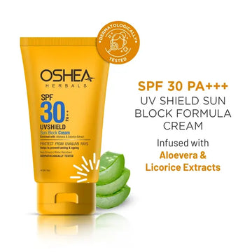 Oshea - Spf30 Pa++ Uvshield Sun Block Cream (120g)