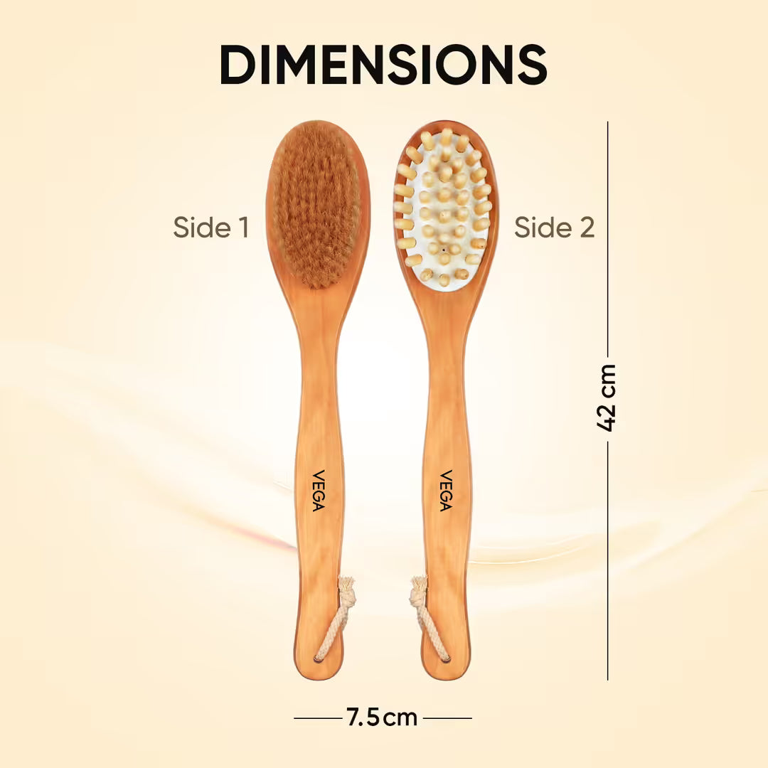 Vega – Cellulite Bristle Bath Brush (NBA-1/1)