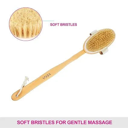 Vega – Natural Bristle Bath Brush (NBA- 1/3)