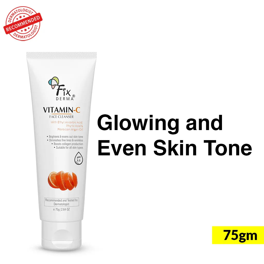 Fix Derma - Vitamin C Face Wash For Oily Skin With Ascorbic Acid (75g)