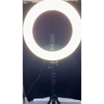 Nova Lux - Ringlight 65 Watt Digital Display Remote Control Access With Stand (Shipping Extra - 500/-Rupees)