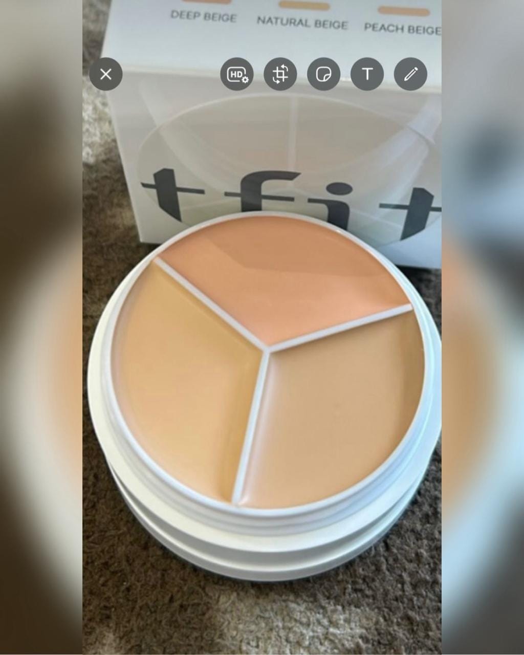 TFIT – Cover Up Pro Concealer (3 Colors) Warm tone