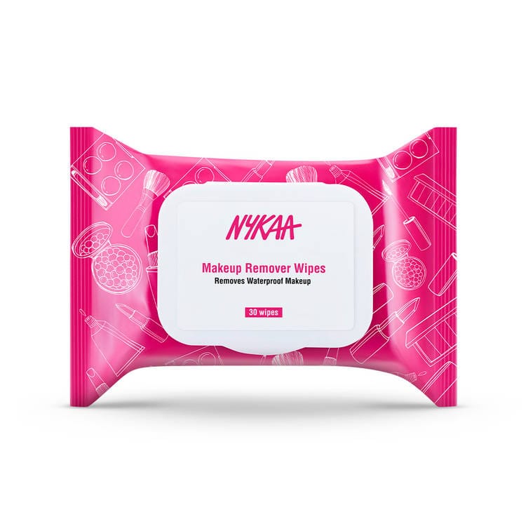 Nykaa - Makeup Remover Wipes Removes Waterproof Makeup 30-Wipes