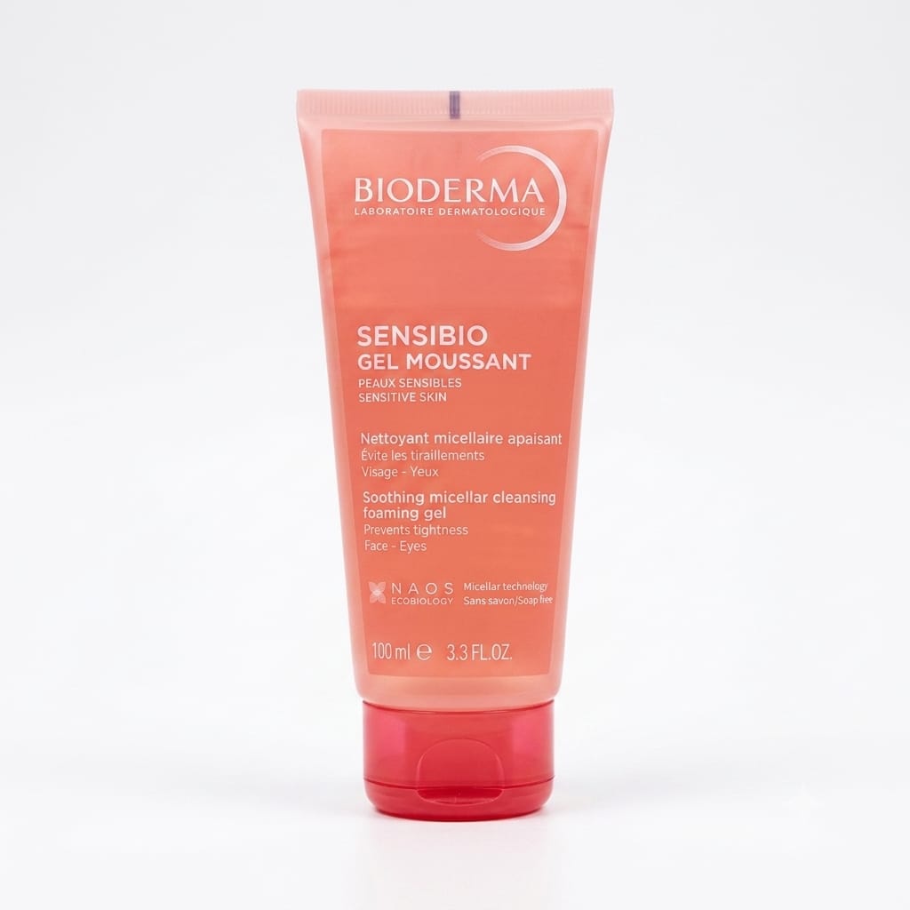 Bioderma - Sensibio Gel Moussant Soothing Foaming Soap Free Gel Moisturises Face & Eyes (100mL)