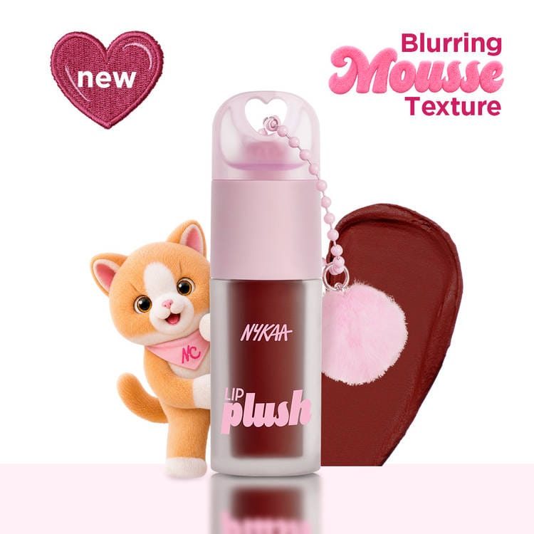 Nykaa - Lip Plush Matte Mousse (4ml)