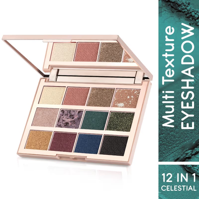 Kay Beauty - Eyekanvas Eyeshadow Palette Enriched With Squalane + Vitamin E (15g)