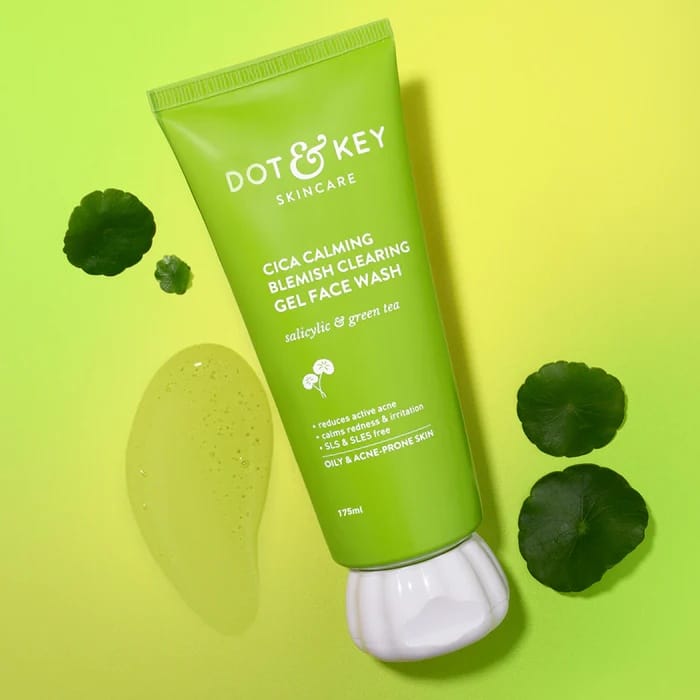 Dot & Key - Cica Calming Blemish Clearing Gel Face Wash (175ML)