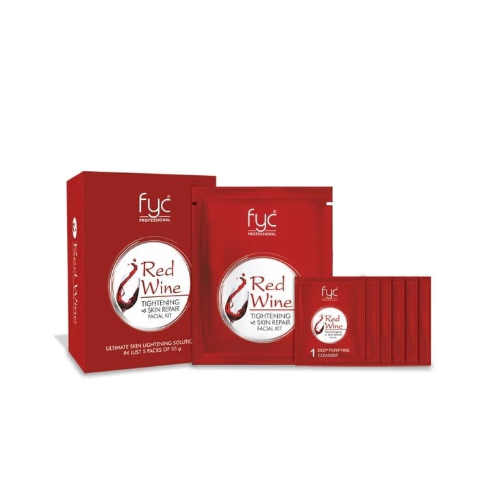 FYC Professional - Red Wine Tightening & Skin Firming Facial Kit (275g)