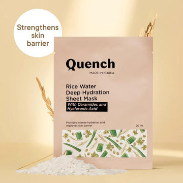 Quench - Rice Water Deep Hydration Sheet Mask (20ML)