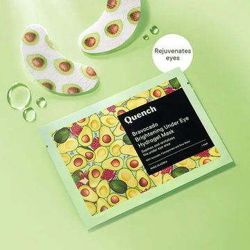 Quench - Bravocado Brightening Under Eye Hydrogel Mask (1 Pair)