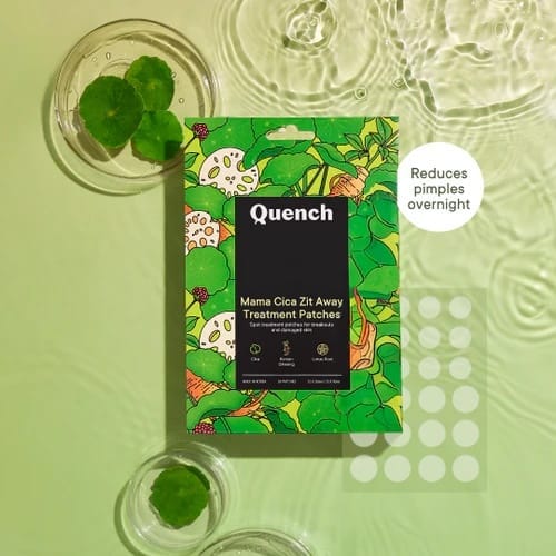 Quench - Zit Away Treatment Patches With Cica Herb Repair (24 Patches)