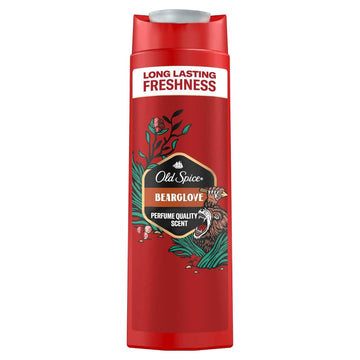 Old Spice - Bear Glove Scent Of Juicy Berries 3 In 1 Body , Hair , Face Wash (400ML)
