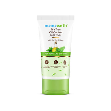 Mamaearth - Tea Tree Oil Control Facewash For Normal To Oily Skin (150ML) [Buy 1 Get 1 Free]