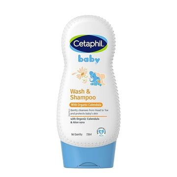 Cetaphil - Baby Gentle Wash & Shampoo With Organic Calendula (230mL)