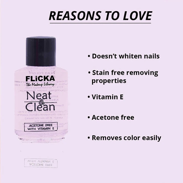 Flicka - Neat & Clean Nail Remover