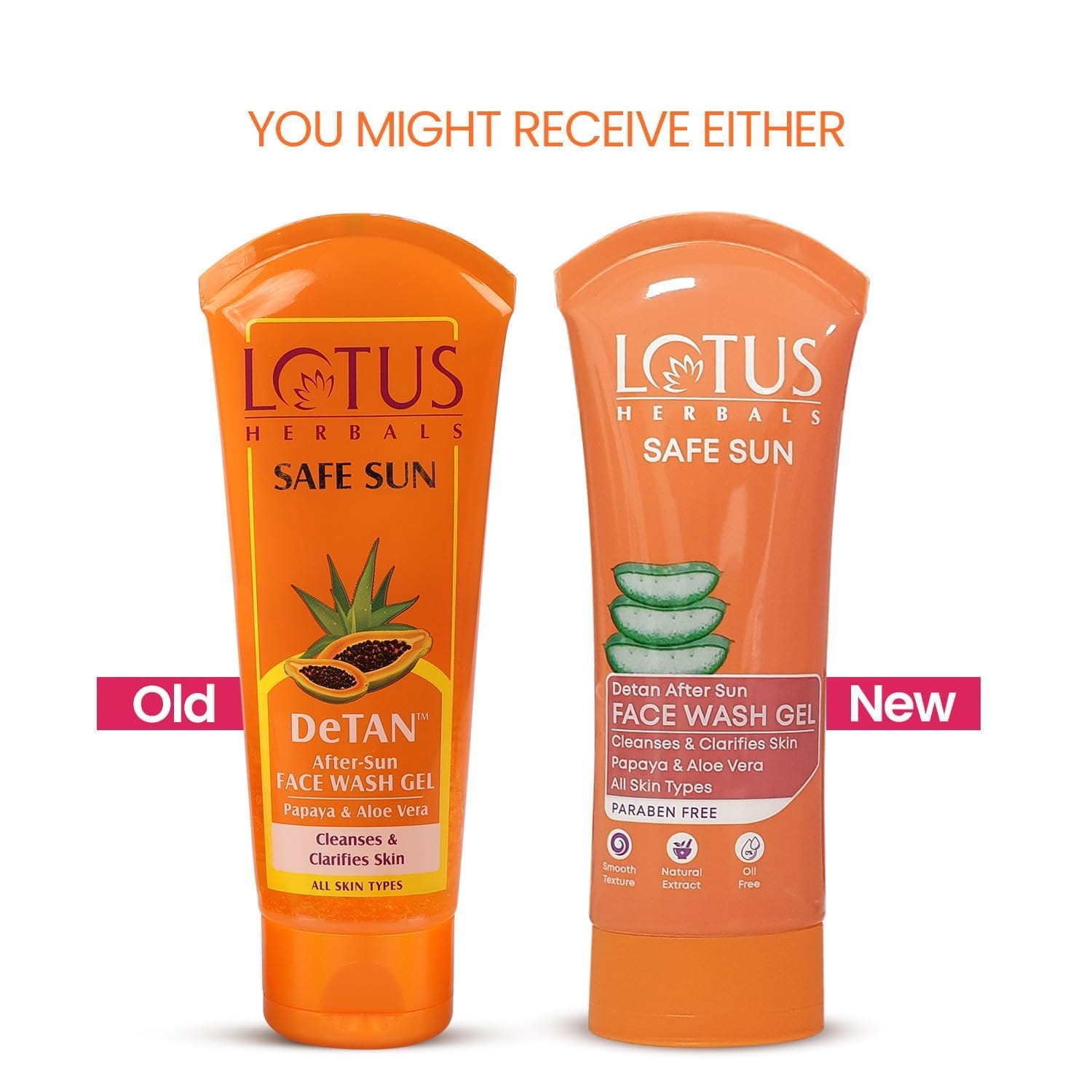 Lotus Herbals - Safe Sun Detan After Sun Face Wash Gel (100g)