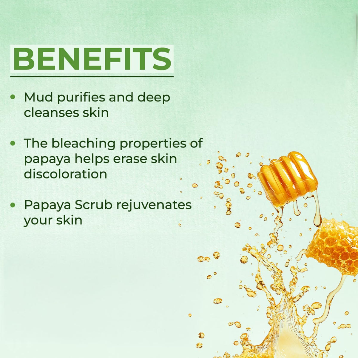 Jovees - Papaya & Honey Face Scrub (400gm)