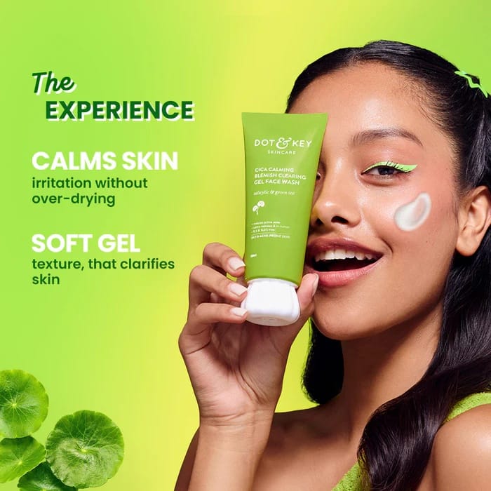 Dot & Key - Cica Calming Blemish Clearing Gel Face Wash (175ML)