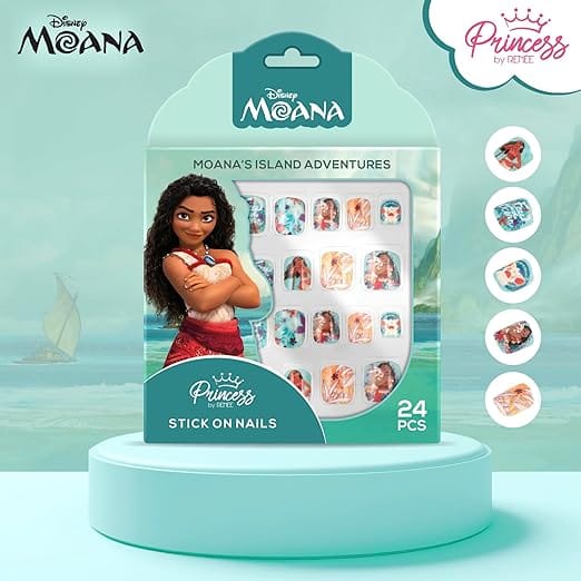 Renee - Disney Moana 's Island Adventures Stick On Nails (24 Pcs)