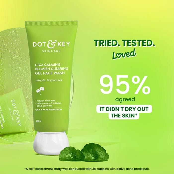 Dot & Key - Cica Calming Blemish Clearing Gel Face Wash (175ML)