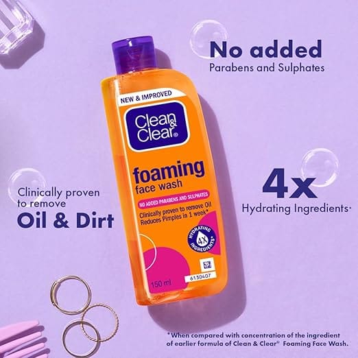Clean & Clear - Foaming Face Wash (150ML)