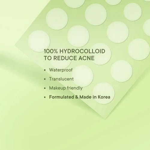 Quench - Matcha Tea Clarifying Spot Patches With Salicylic Acid And Niacinamide (12 Patches)