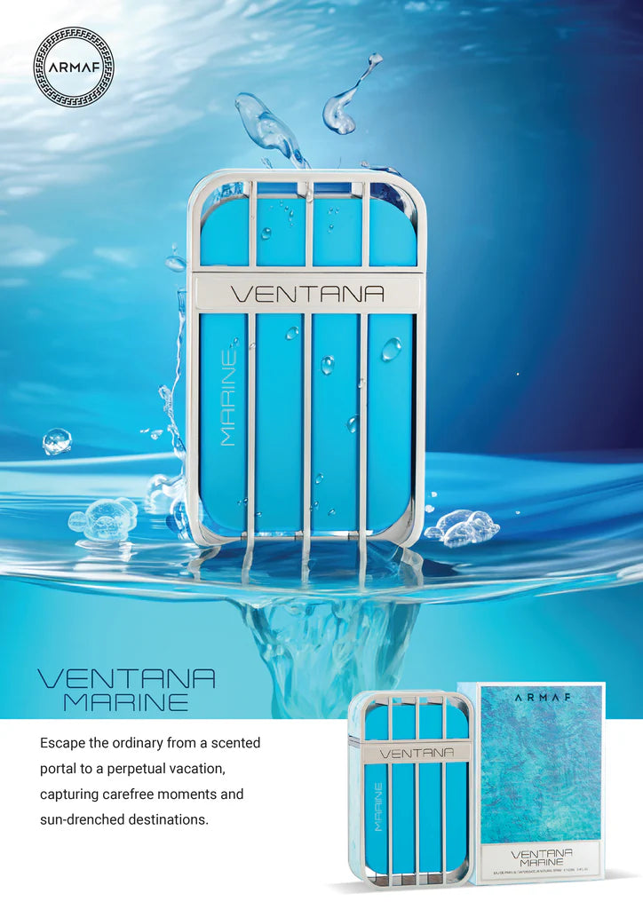 Armaf- Ventana  Marine Perfume  For Men 100ml Eau De Parfum