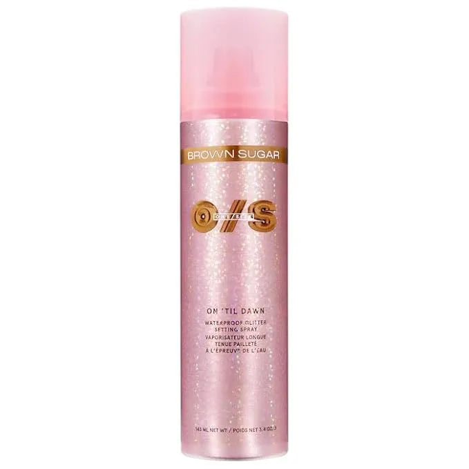One Size – Brown Sugar On Til Dawn Waterproof Glitter Setting Spray (143 ml)