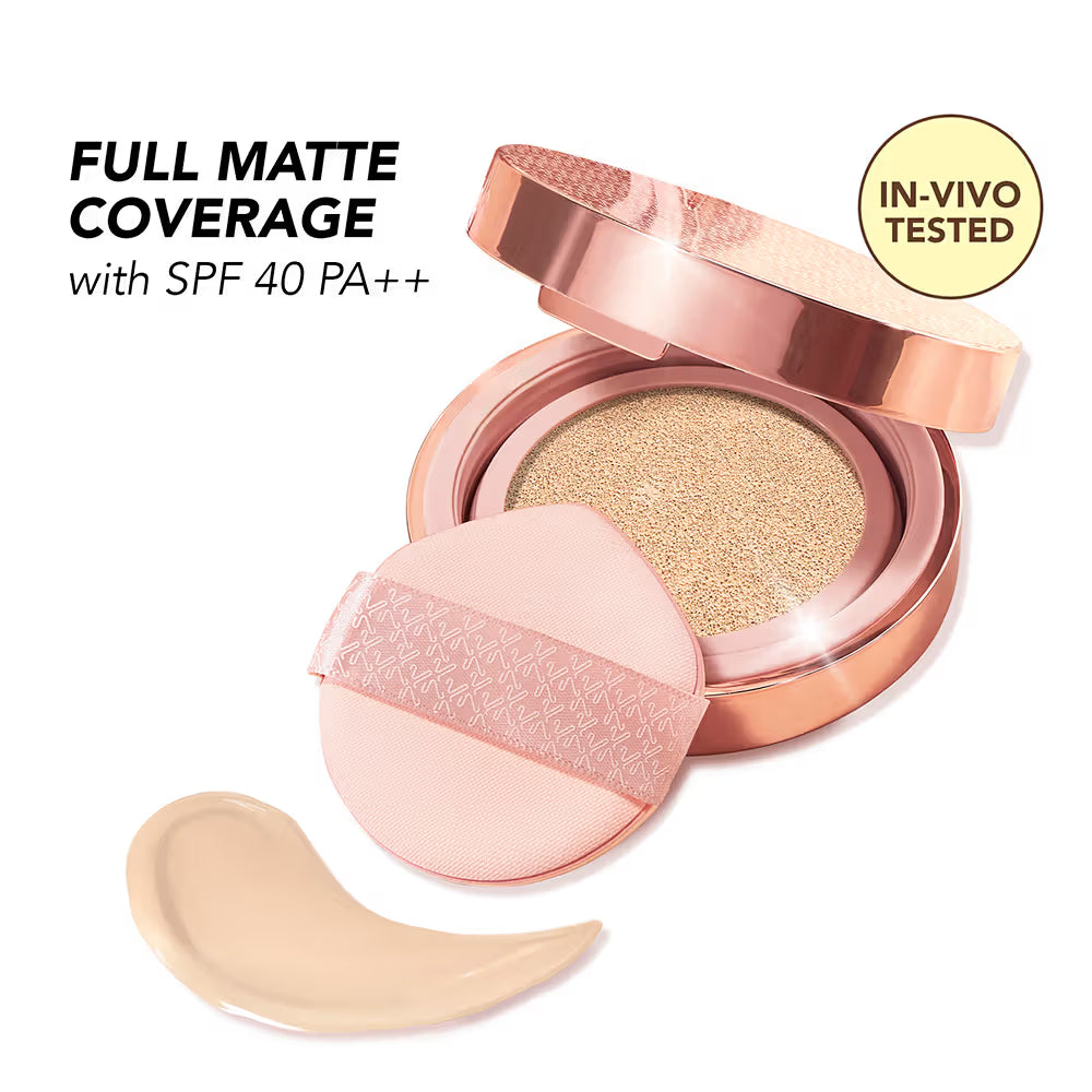 Kay Beauty - Hydra Cloud Cushion Foundation Enriched With Hyaluronic Acid + Squalane Spf 40 PA++ (14g)