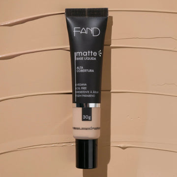 Fand Cosmeticos - Matte Base Liquida Alta Cobertura (30g) Foundation