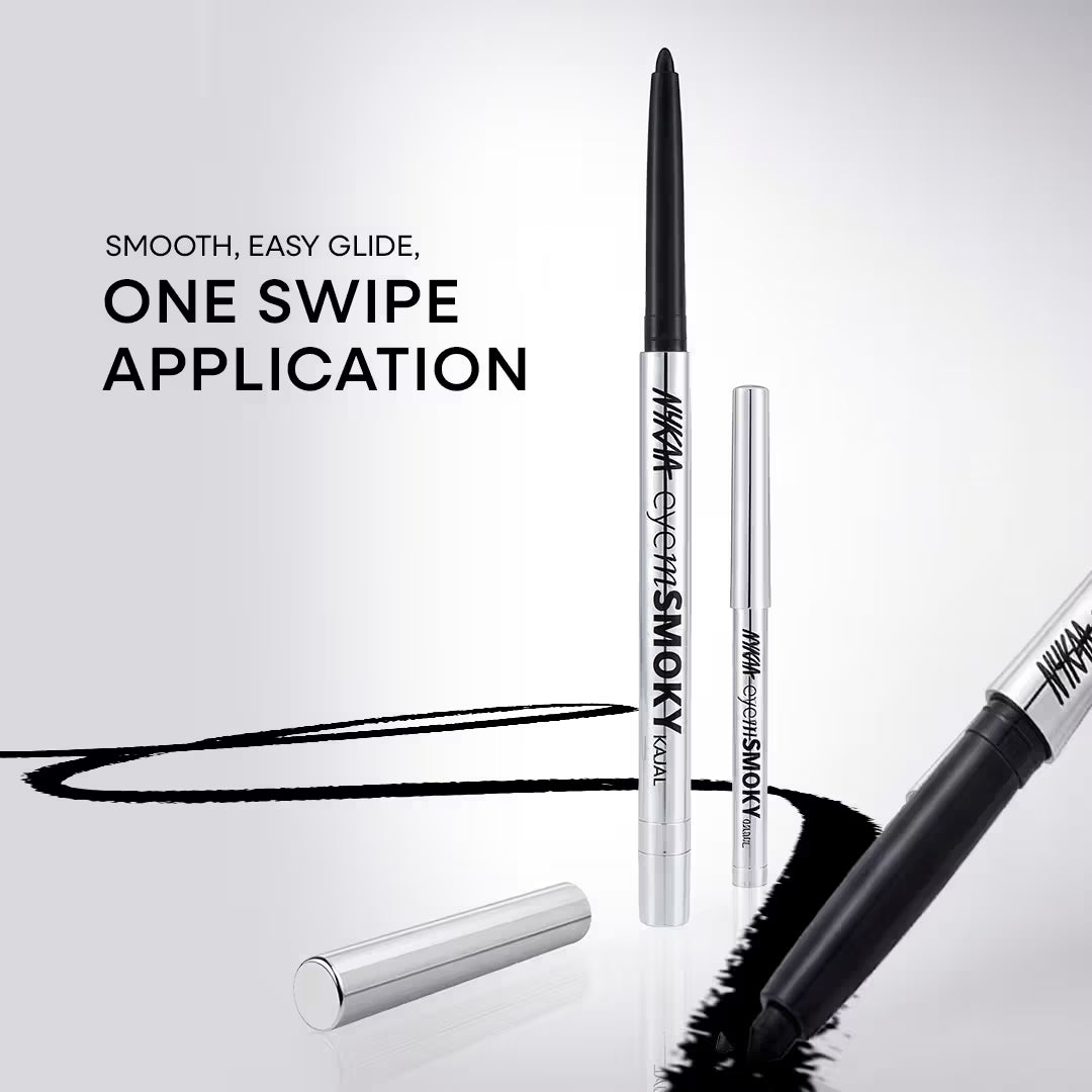 Nykaa - Eyem Smoky Kajal Lasts Upto 36 Hours (0.3g)