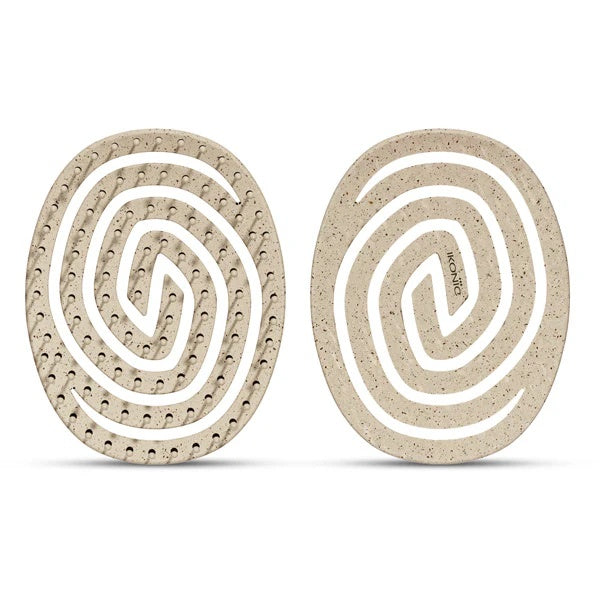 Ikonic Me – Eco Spiral Travel Brush (IKM-2109)