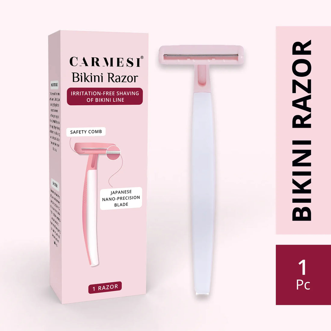 Carmesi - Bikini Razor For Irritation Free Shaving of Bikini Line