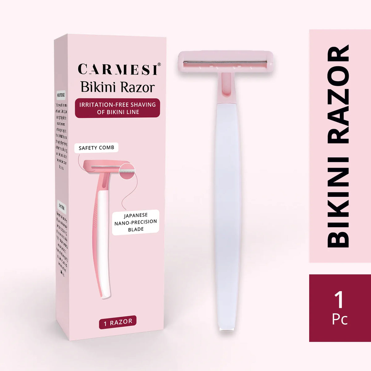 Carmesi - Bikini Razor For Irritation Free Shaving of Bikini Line