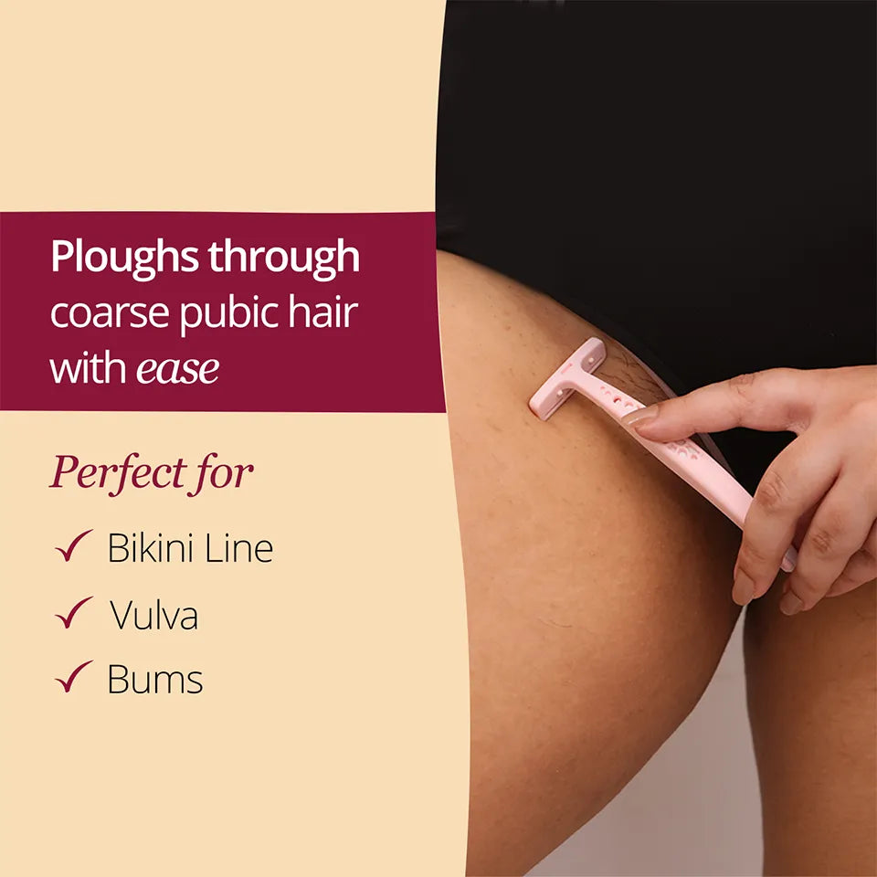 Carmesi - Bikini Razor For Irritation Free Shaving of Bikini Line