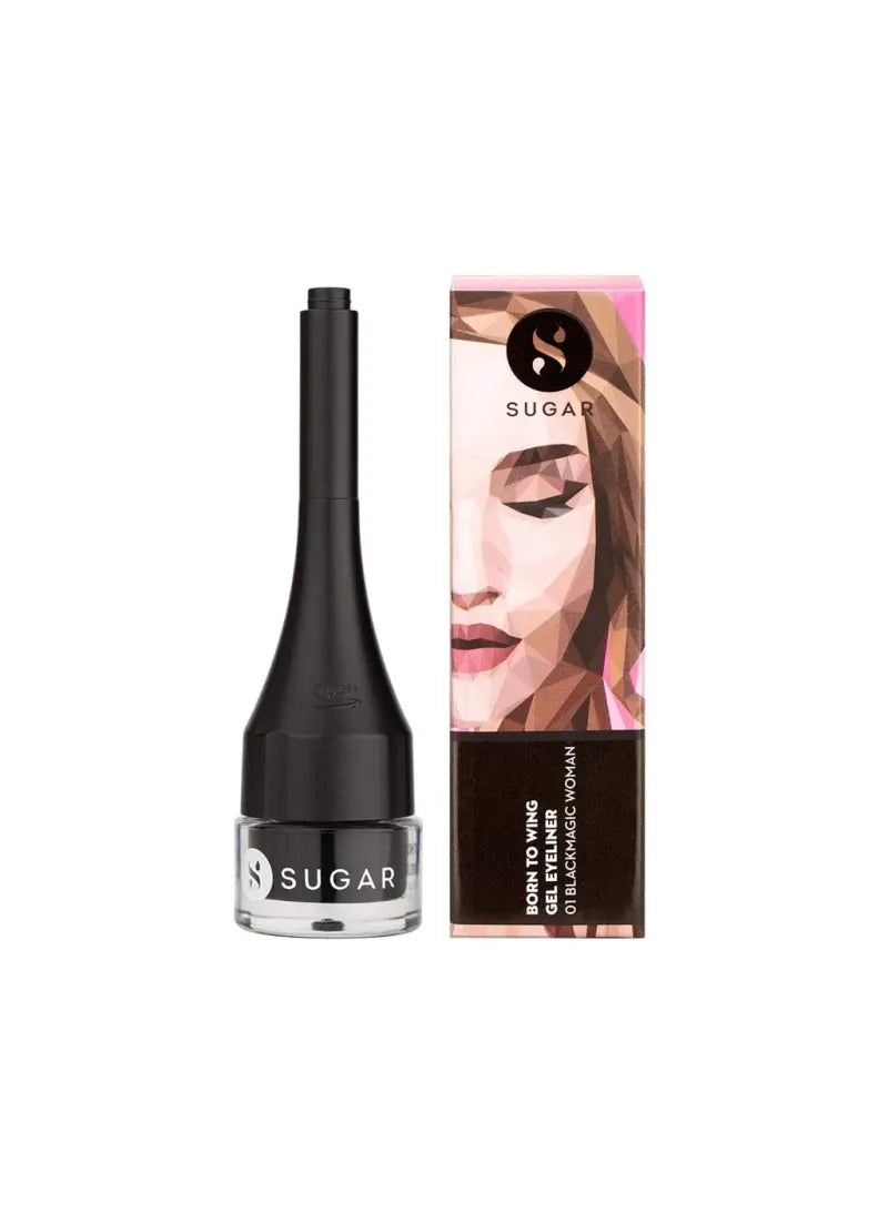 SUGAR – Born To Wing Gel Eyeliner 01 Blackmagic Woman (2.3g)