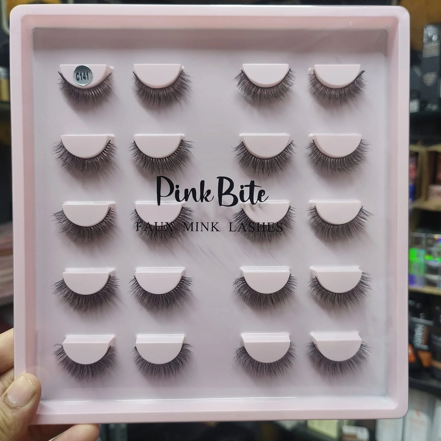 Pink Bite - Faux Mink Lashes