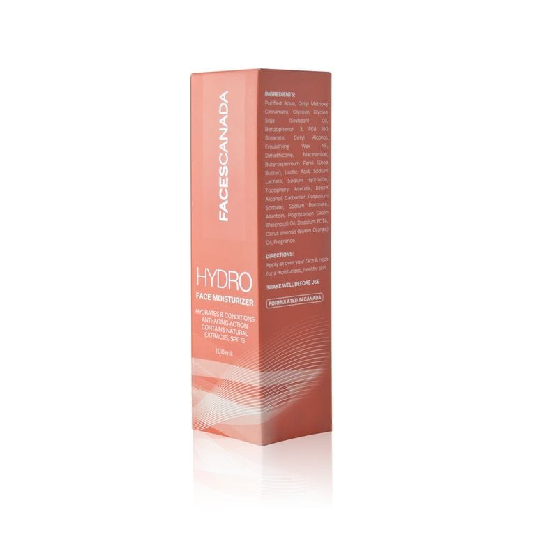 Faces Canada - Hydro Face Moisturiser SPF 15 (100mL)