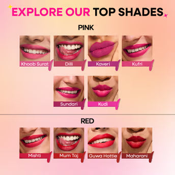 Nykaa - Matte To Last Liquid Lipstick (6.2ml)