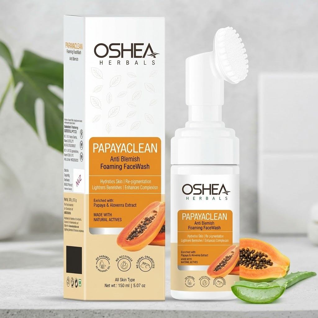 Oshea - Papayaclean Anti Blemish Foaming Facewash (150ml)