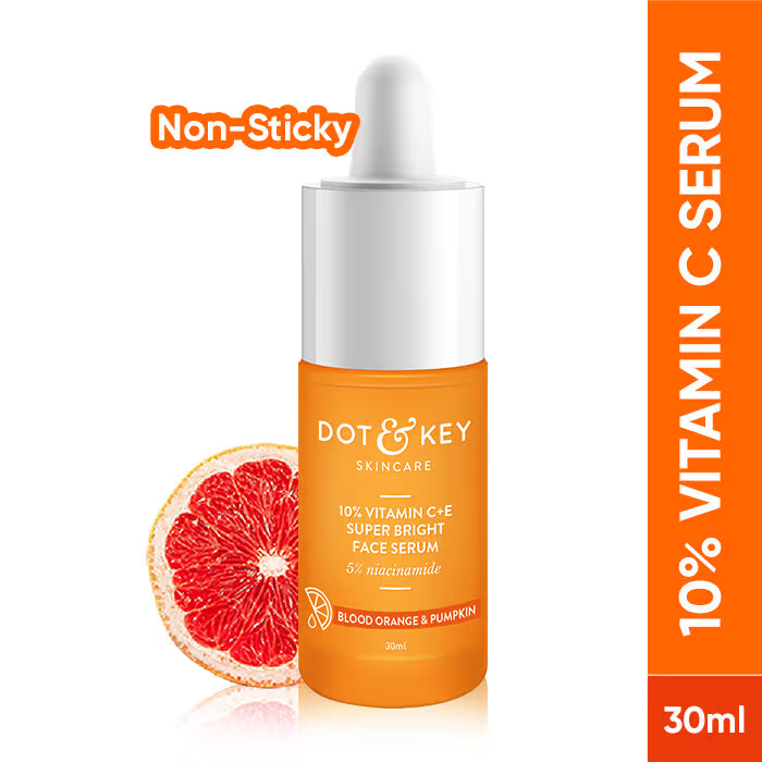 Dot & Key 10% Vitamin C + E Face Serum With 5% Niacinamide, Fights Pigmentation & Dark Spots (30ml)