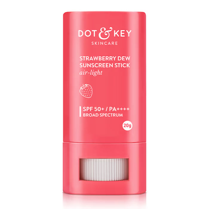 Dot & Key Strawberry On-The-Go SPF 50 Sunscreen Stick PA+++ For UVA/B Blocks (20 g)