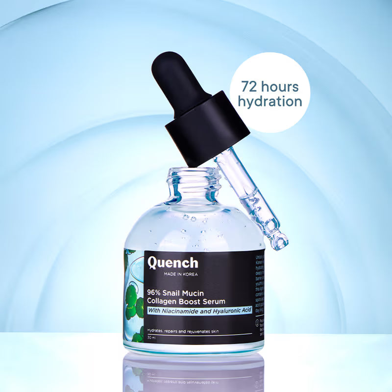 Quench - 96% Snail Mucin Collagen Boost Face Serum